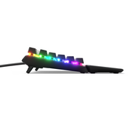 SteelSeries Apex 5 Mechanical Gaming Keyboard Per-Key RGB Illumination , OLED Smart Display - Black