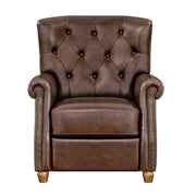 The Pioneer Woman PW453057G916001 Harper Leather Recliner, Whiskey Upholstery