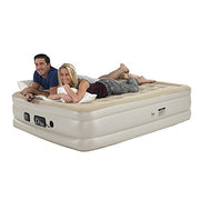 Serta Raised-Height Twin Air Mattress with Built-In AC Air Pump