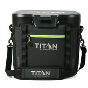 Arctic Zone 10004132 36 TITAN Can Capacity Waterproof and Leak Proof Welded Thermocooler Black/Green Pack Per Pack