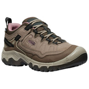 KEEN 1028993 Targhee IV Waterproof Hiking Shoes for Ladies - Brindle/Nostalgia Rose - 7.5M