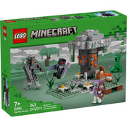 LEGO Minecraft The Pale Garden Building Toy with 243 Pieces, Mothman, Creeper, Skeleton Minifigures, Ages 7+, 21586