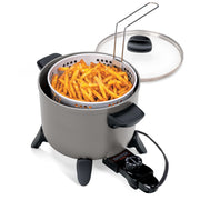 Presto 06021 Kitchen Kettle Ceramic Deep Fryer/Multi-Cooker