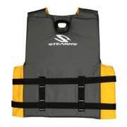 Stearns 2217691 Infinity Series Youth Life Jacket Antimicrobial Fabric Gray Yellow 50-90 lb
