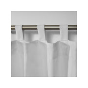 Exclusive Home 84 x 54 Winter White Solid Print Outdoor Curtains With Tab Top (2 Pack)