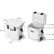 YETI Roadie 24 2.0 Hard Cooler, Ridgeline, Portable with DoubleDuty Shoulder Strap and Quicklatch Access