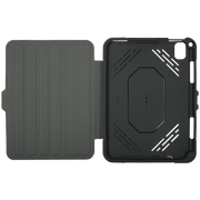 Targus Pro-Tek Antimicrobial Tablet Case with Military-Grade Drop Protection, Hard TPU, Black, for iPad Mini 6th Gen 8.3-Inch, Integrated Stylus Holder THZ911US