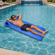 Encore VOS-SL258 Petite Seawave Lido Foam Lounger - Capri Blue