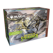 Wizards of the Coast Secrets of Strixhaven Trading Card Game Bundle, 9 Play Boosters, 30 Land Cards with Full-Art Foil, Alt-Art Foil Promo Card, Spindown Life Counter, Storage Box, 95275677