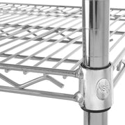 6-Tier NSF Heavy Duty Wire Shelving, 47.75