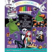 Studio Fun International ColorWorld Disney Tim Burton's Nightmare Before Christmas Coloring Book Kit (Hard Cover)