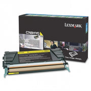 Lexmark C748H1YG Yellow High Yield Return Program Cartridge Toner
