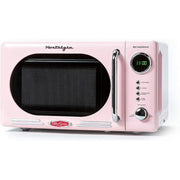 Nostalgia 121488 Retro 0.7 Cu. ft. 700-Watt Countertop Microwave Oven, Pink