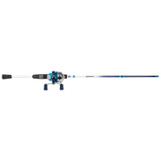 ProFISHiency Blue Briyo Ste Spincast Combo Set, 6ft Fiberglass Rod, Medium Power, Moderate Action, Pre-Spooled Reel, EVA Foam Grips