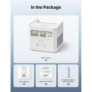 X-Sense Radon Gas Detector Monitor, Continuous Real-Time Testing, Lab-Grade Accuracy, Silent Operation, 2-Year Battery Life, XR0A-SR