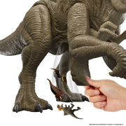 Mattel Jurassic World Rebirth Super Colossal Distortus Rex Dinosaur Figure, 31 Inch, Multicolor, JKG95