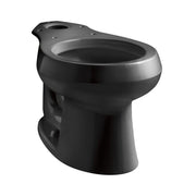 KOHLER K-4197-7 Wellworth Round-Front Bowl, Black Black