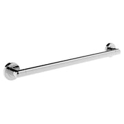 Brasstech Ginger Kubic 24 Inch Bath and Shower Grab Bar, Polished Chrome, Brass, ADA Compliant, Contemporary Style, 4663/PC