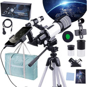 USCAMEL 70mm Telescope for Adults Astronomy w/Carry Bag And Tripod