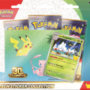 Pokemon TCG: 30th Celebration Tech Sticker Collection