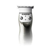 Andis Slimline Pro Beard Trimmer, Self-Sharpening Carbon Steel T-Blade, Cord/Cordless with Lithium-Ion Battery, Ergonomic Soft Grip, Chrome