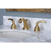 Newport Brass Anise Double Handle Widespread Bathroom Faucet with Metal Lever Handles, Antique Nickel Finish, Includes Drain Assembly, 880/15A