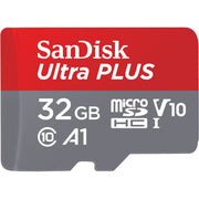 Sandisk SDSQUB3-032G-AWCMA Ultra Plus 32GB MicroSD Card