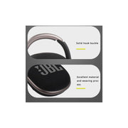 JBL CLIP4 Outdoor Mini Hook Wireless Small Speaker Subwoofer Black