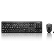 Lenovo GX31K80998 100 Wireless Keyboard and Mouse Combo Spill Resistant Quiet Keys, Ambidextrous Mouse, Compact Design, USB-A