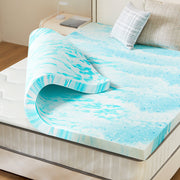 EDX 3 Inch Cool Gel Memory Foam Mattress Topper Twin Size Bed