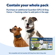 PetSafe Pif00-18096 Guardian GPS 2.0 Dog Fence + Tracking Wireless Dog Fence with Reliable Dual Frequency GPS Tracking Smaller Collar