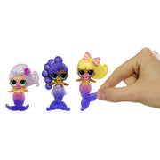 L.O.L. Surprise! Mermaids Makeover Magic Baby Sisters Fashion Dolls with Color-Changing Mermaid Tails and Shell-Inspired Display Ball, Ages 4+, 94739479