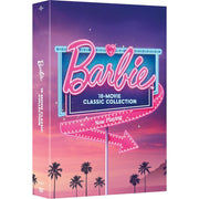 Mattel Barbie 10-Movie Classic Princess Collection DVD, Animation Musical Fantasy Adventure, Family-Friendly, English SDH Subtitles