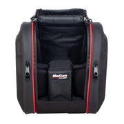 MarCum Roamer Shuttle Mobile Carry Case, Semi-Rigid Lightweight Ice Fishing Electronics Case, Red, RFS