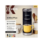 Keurig K-Mini Plus Single Serve K-Cup Pod Coffee Maker, Black