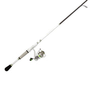 Lew's MACH 1 Spinning Fishing Rod and Reel Combo, 7-Foot IM7 Graphite Rod, Light Power, Fast Action, Size 100 Reel, 10-Ball Bearings, 5.2:1 Gear Ratio, Gray Black Blue, MH1070LFSG3