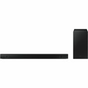 Samsung B-Series HW-B550F 2.1 Channel Soundbar with Wireless Subwoofer, DTS Virtual:X, Dolby Audio, Bluetooth, HDMI ARC, Bass Boost, Adaptive Sound Lite, Voice Enhance Mode, Titan Black