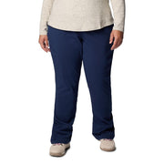 Columbia All Seasons Bootcut Hiking Pants for Women, Collegiate Navy, Medium, Omni-Shade UPF 50, Omni-Shield Water Repellent, Stretch Fabric, 208637