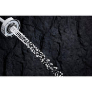 Forte 4-spray Multifunction 4-3/4 in. Raincan Handshower in Polished Chrome