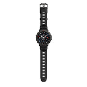 Amazfit T-Rex 3 Pro Smartwatch, 48mm Sapphire AMOLED Display, Titanium Bezel, Dual-Band GPS, Offline Maps, 25-Day Battery, Built-In Flashlight, 10 ATM Water Resistant, Tactical Black, A2444