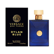 Versace Dylan Blue Pour Homme Eau de Toilette Spray, Bold Masculine Scent, 1.7 oz