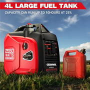 Gewna 2550W Gas Inverter Generator