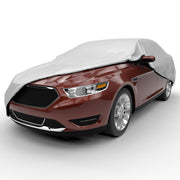 Budge Industries Budge Superior StormBlock Car Cover, Waterproof Outdoor Protection for Cars, Gray, Size 5