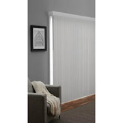 Mainstays Vertical Blind Room Darkening White 78 x 84