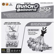Zuru Bunch O Balloons Tropical Party Water Balloons, 265+ Self-Sealing Rapid Fill, Multicolor, 8 Pack