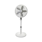Lasko1885 Cyclone Pedestal Fan with remote control,White