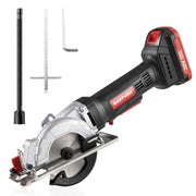Eastvolt EVDMC020D Mini Circular Saw 20V Cordless Circular Saw with Scale Ruler and Dust Exhaust Pipe