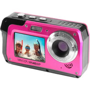 Minolta MN40WP-PK 48MP Waterproof Digital Camera, Pink