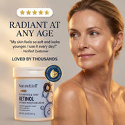 NatureWell Clinical Retinol Advanced Moisture Cream, Hydrating Anti-Aging Skin Care for Face, Body, Hands, Floral Scent, 16 oz, NTW-10680