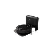 iHome iHRV13-BLK AutoVac Luna Pro 3-in-1 Robot Vacuum and Vibrating Mop with Front Laser Navigation and Auto Empty Base 2200pa